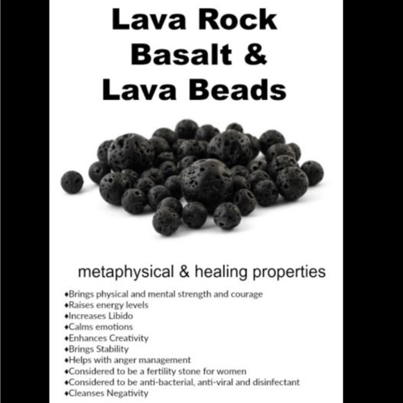 Men or women tiger eye lava rock silver charm - Picture 6 of 8